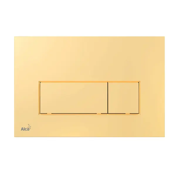 Clapeta actionare wc auriu lucios Alcaplast 575