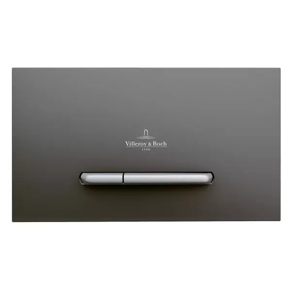 Clapeta de actionare, antracit mat, Villeroy Boch ViConnect