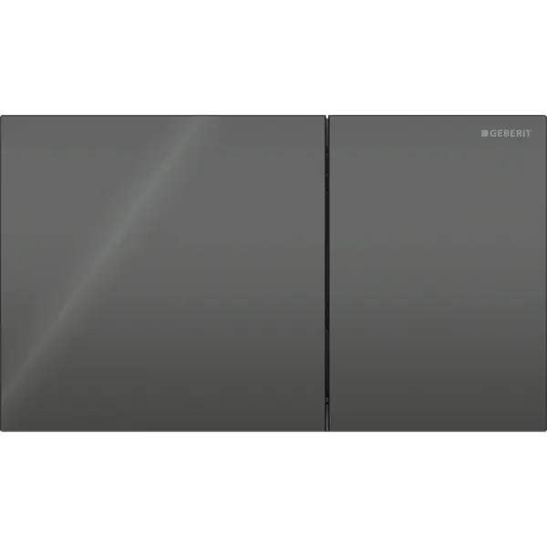 Clapeta de actionare, sticla, neagra, Geberit Sigma70