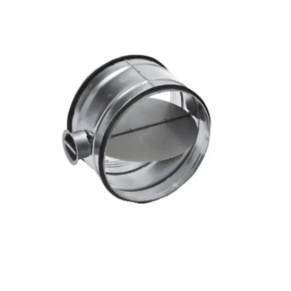 Clapeta de reglaj manuala pentru tubulatura spiro,cu garnitura inclusa si diametru 200 mm