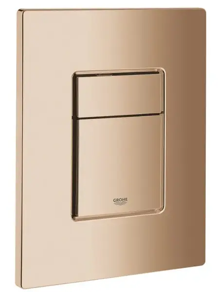 Clapeta WC Grohe Skate Cosmopolitan 38732DA0, dubla, reversibila, 156 x 197 mm, plastic, lucios, Cupru