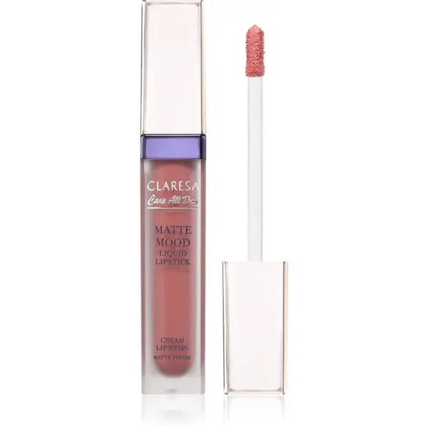 Claresa Care All Day Matte Mood Liquid Lipstick ruj lichid mat culoare 03 Calm 7 ml
