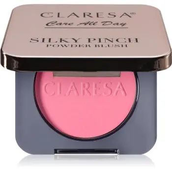 Claresa Care All Day Silky Pinch Powder Blush fard de obraz compact pentru un efect de lunga durata