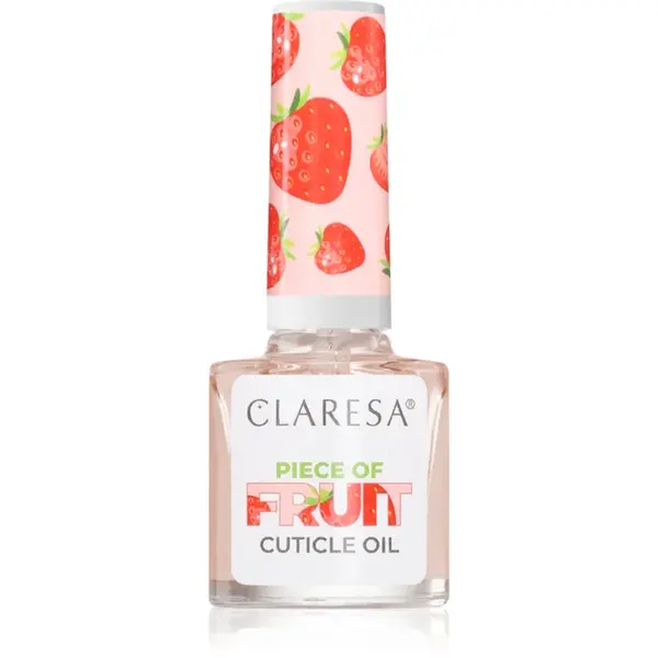 Claresa Cuticle Oil ulei pentru cuticule cu parfum Strawberry 5 ml