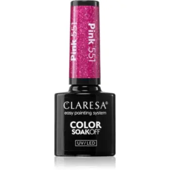 Claresa SoakOff UV/LED Color Balloon Journey lac de unghii sub forma de gel