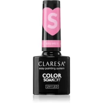 Claresa SoakOff UV/LED Color Kiss Me lac de unghii sub forma de gel
