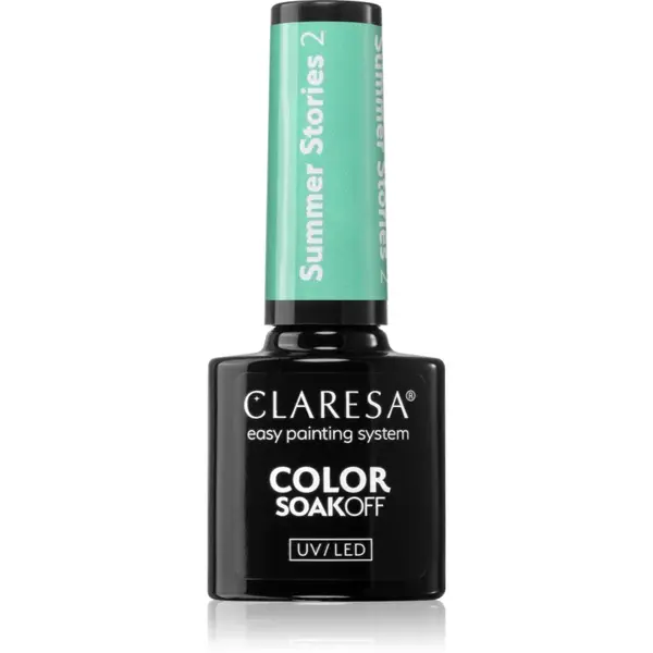 Claresa SoakOff UV/LED Color Summer Stories lac de unghii sub forma de gel culoare 5 g