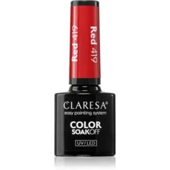 Claresa SoakOff UV/LED Color Warm Feelings lac de unghii sub forma de gel