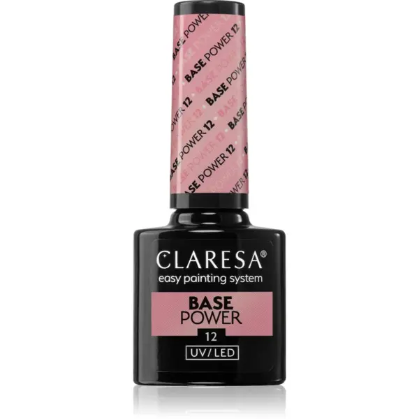 Claresa UV/LED Base Power baza gel pentru unghii culoare 12 5 g