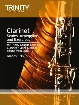 Clarinet Scales Grades 1-8 from 2015, Sheet Map/***