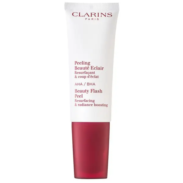 Clarins Beauty Flash Peel Un peeling facial netezitor pentru netezire și hrănire instantanee Volum 50 ml