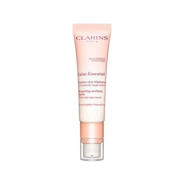 Clarins Calm-Essentiel Repairing Soothing Balm Balsam liniștitor și hrănitor pentru piele uscată și iritată pentru față și corp Volum 30 ml