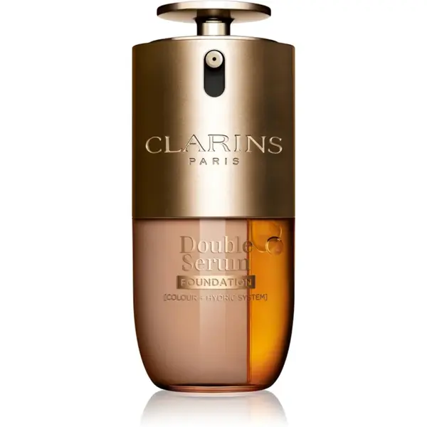 Clarins Double Serum Foundation make-up strălucitor de întinerire culoare M2N 30 ml