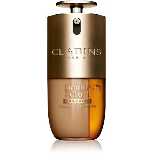 Clarins Double Serum Foundation make-up strălucitor de întinerire culoare M3W 30 ml