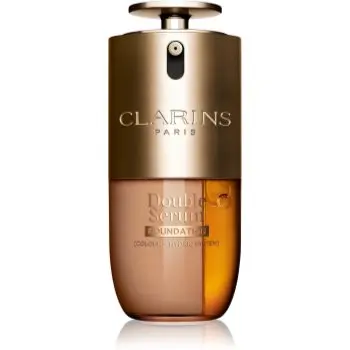 Clarins Double Serum Foundation make-up strălucitor de întinerire