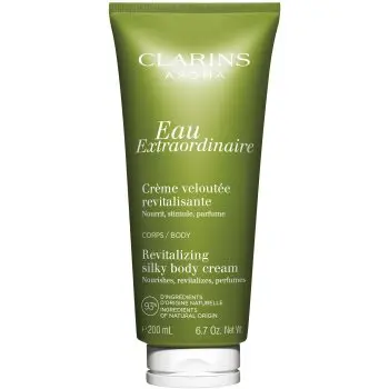 Clarins Eau Extraordinaire Revitalizing Silky Body Cream crema de corp nutritiva pentru piele mixta spre grasa