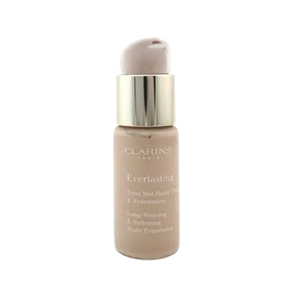 Clarins Everlasting Long Wearing & Hydrating Matte Foundation Fond de ten Tester Volum 107C