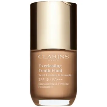 Clarins Everlasting Youth Fluid Foundation make-up pentru luminozitate SPF 15