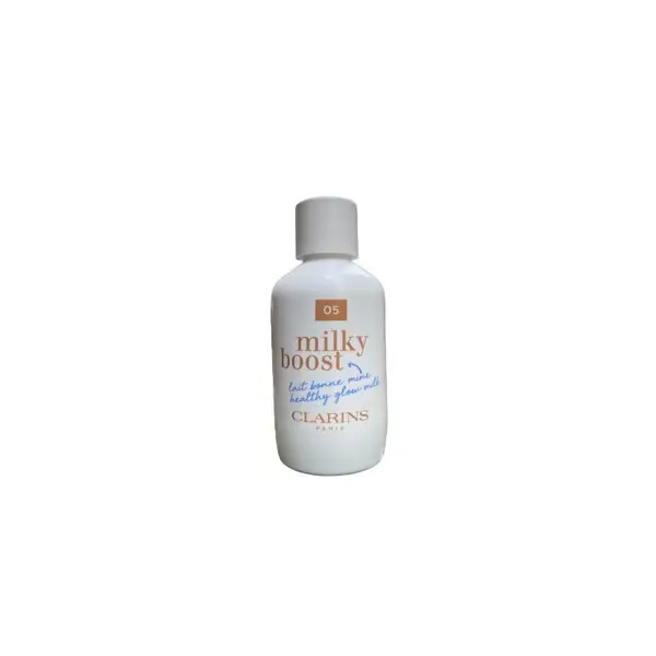 Clarins Milky Boost 05 Milky Sandalwood Lotiune tonificanta pentru a uniformiza culoarea pielii Tester Volum 05 Milky Sandalwood