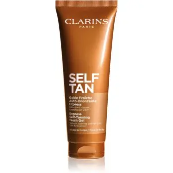 Clarins Self Tan Express Self-Tanning Fresh Gel gel autobronzant cu efect de hidratare