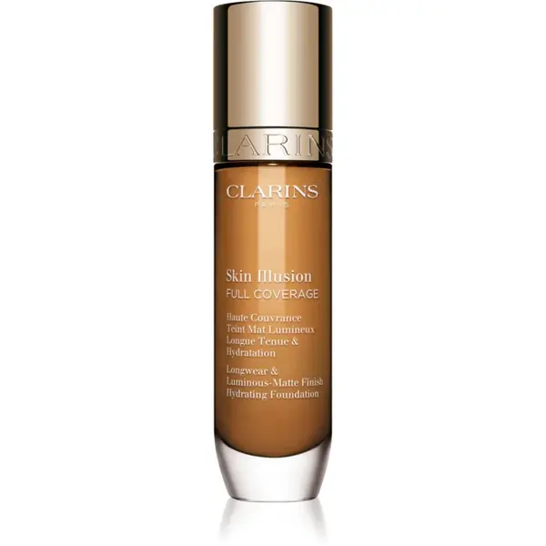 Clarins Skin Illusion Hydrating Foundation fond de ten cu acoperire ridicată culoare 114N 30 ml