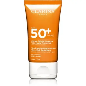 Clarins Sun Care Youth-Protecting Sunscreen crema de soare pentru fata SPF 50+