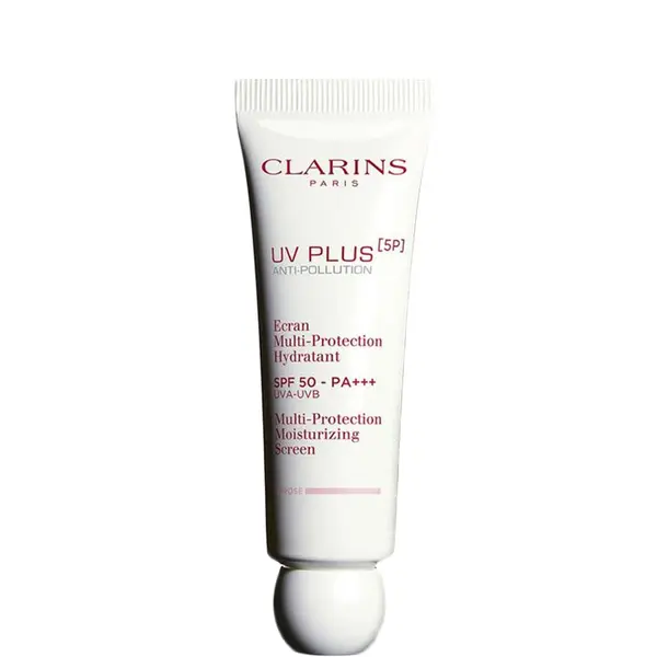 Clarins UV PLUS Anti-Pollution SPF50 Rose Moisturising Screen - 50ml