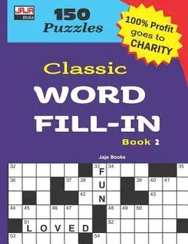 Classic Word Fill-In Book 2, Paperback/Jaja Books