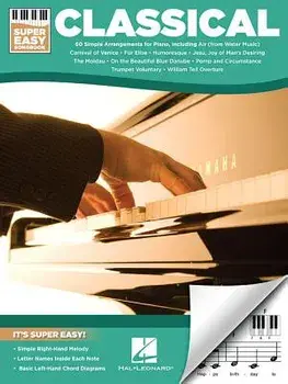 Classical - Super Easy Songbook, Paperback/Hal Leonard Corp