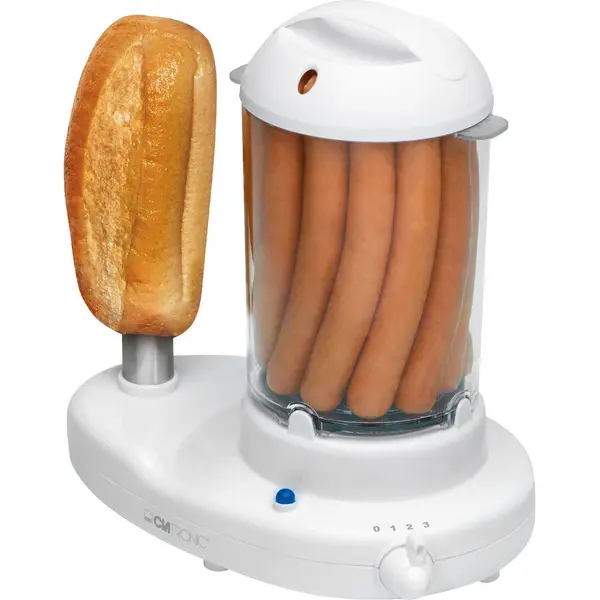 CLATRONIC Aparat de preparat hot dog si oua Clatronic HDM 3420, Alb