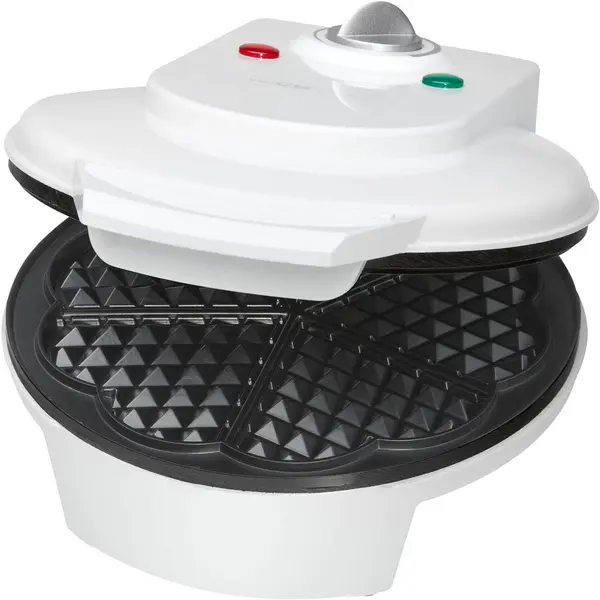 CLATRONIC Clatronic WA 3491 Aparat pentru preparat vafe/gofre, 1200W, Alb