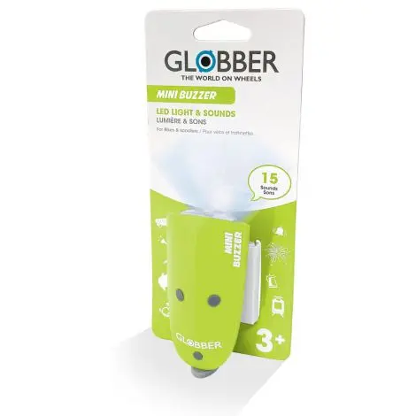 Claxon globber mini buzzer verde
