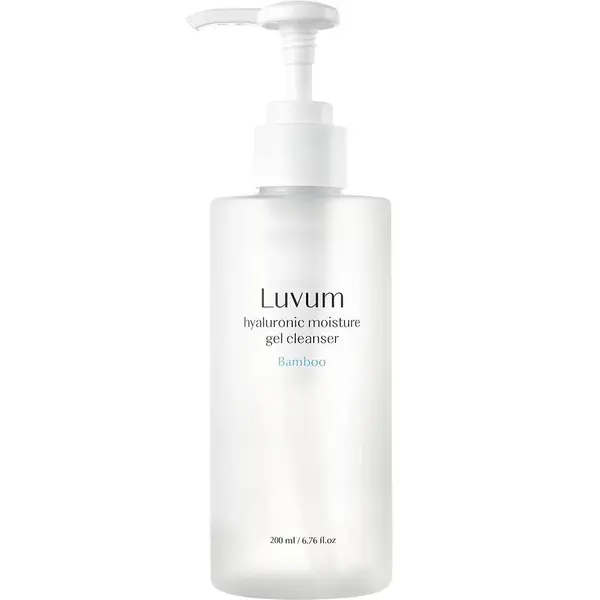 Cleaner Cleansing Gel Bamboo Hyaluronic Moisture, 200ml, Luvum