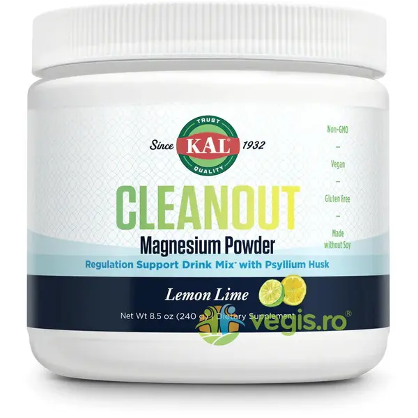 Cleanout Magnesium Powder (Aroma de Lamaie si Lamaie Verde) 240g Secom,