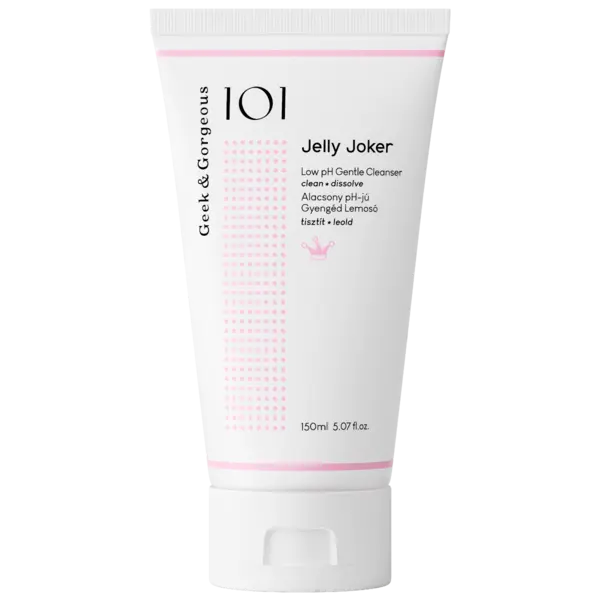 Cleanser non spumant cu pH scazut Jelly Joker, 150ml, Geek&Gorgeous