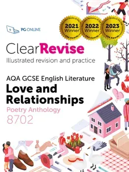 ClearRevise AQA GCSE English Literature: Love and relationships, Poetry Anthology 8702, Paperback/PG Online