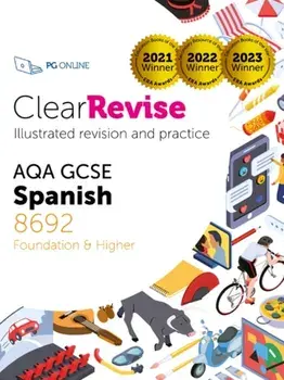 ClearRevise AQA GCSE Spanish 8692. Foundation and Higher, Paperback/PG Online