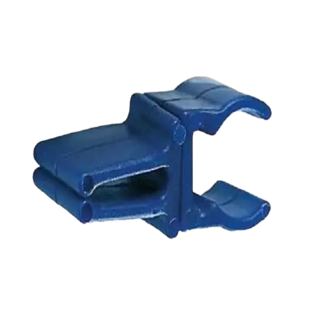 Clema conector universal pentru seturile de motricitate bara-cerc plat, rotativa