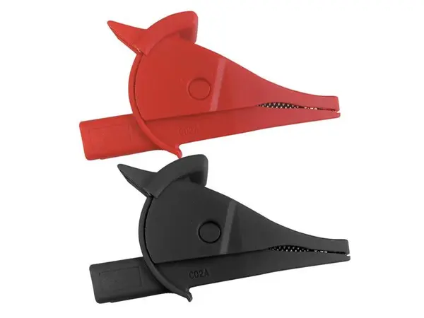 Clemă crocodil UNI-T C02A set-roșu + negru