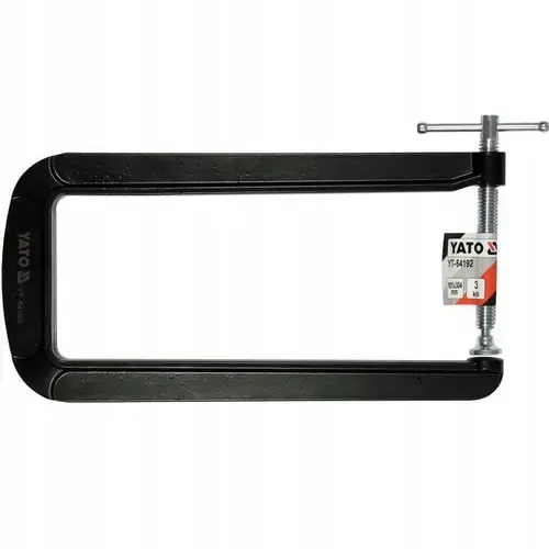 Clema de prindere, Yato YT-64192, 101x304mm, din fonta, pentru lucrari de tamplarie