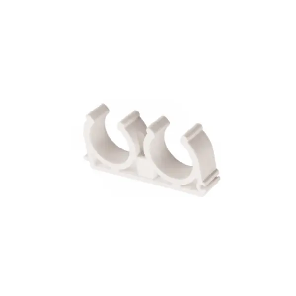 Clema fixare dubla pentru teava cupru-22 mm