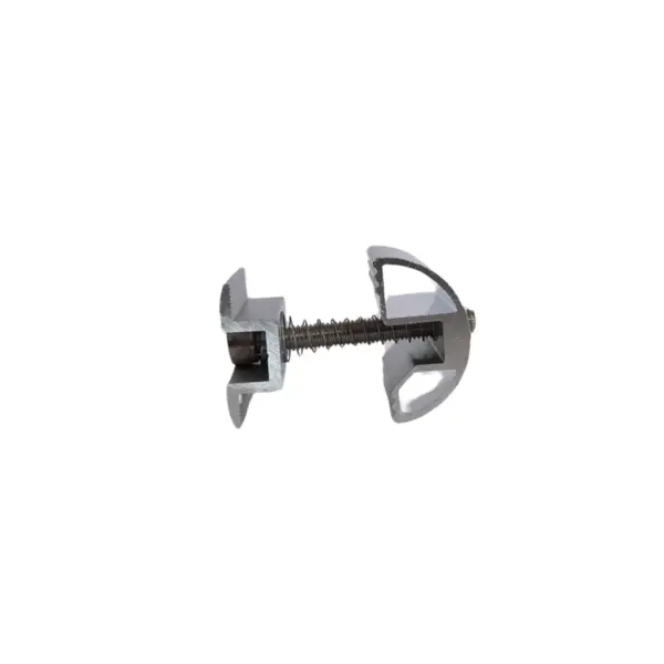 Clema intermediara 30-40 mm pentru sina otel zincat sistem la sol