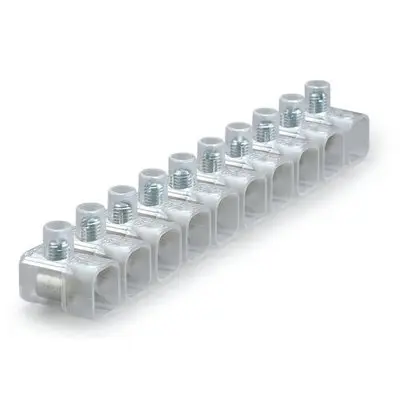Clema pahar (morseta) 10mm transparenta Scame 812 378