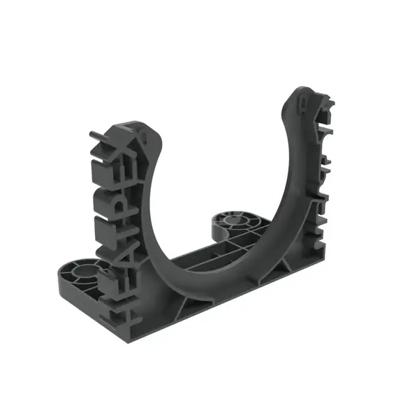 - Cleme radiale pentru țevi Heatpex Aria Connect, 75 mm, set 100 bucati, Conectare simplă și rapidă tip clips, Material Polipropilenă (PP), Gri