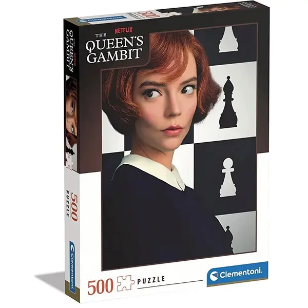 Clementoni Puzzle 500 piese Clementoni - Netflix - The Queen's Gambit