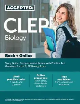 CLEP Biology Study Guide: Comprehensive Review with Practice Test Questions for the CLEP Biology Exam, Paperback/Inc Accepted