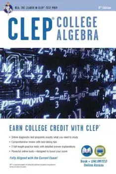 CLEP(R) College Algebra Book + Online, Paperback/Stu Schwartz