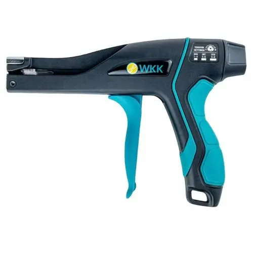 Cleste ergonomic pentru coliere de cablu din plastic pana la 4,8 mm, tensiune reglabila 80-222 N, taiere automata, WKK