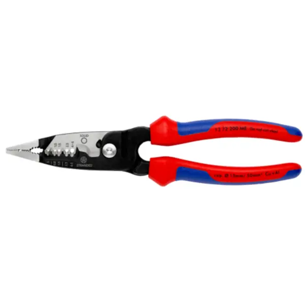 Cleste multifunctional, 200mm, KNIPEX WireStripper 13 72 200 ME