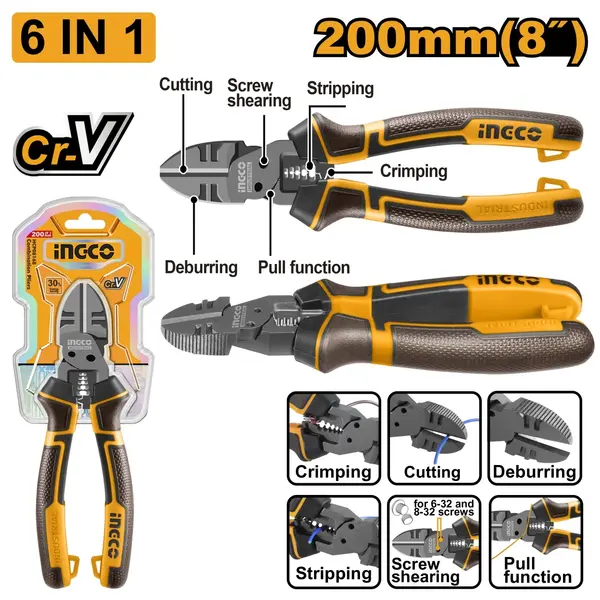 Cleste Multifunctional 8" 6 functii